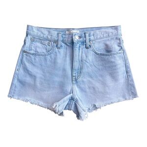 Madewell Light Wash Relaxed‎ Denim Shorts Size 26
